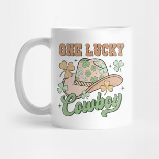 One Lucky Cowboy Western St Patrick's Day Irish Luck Mug